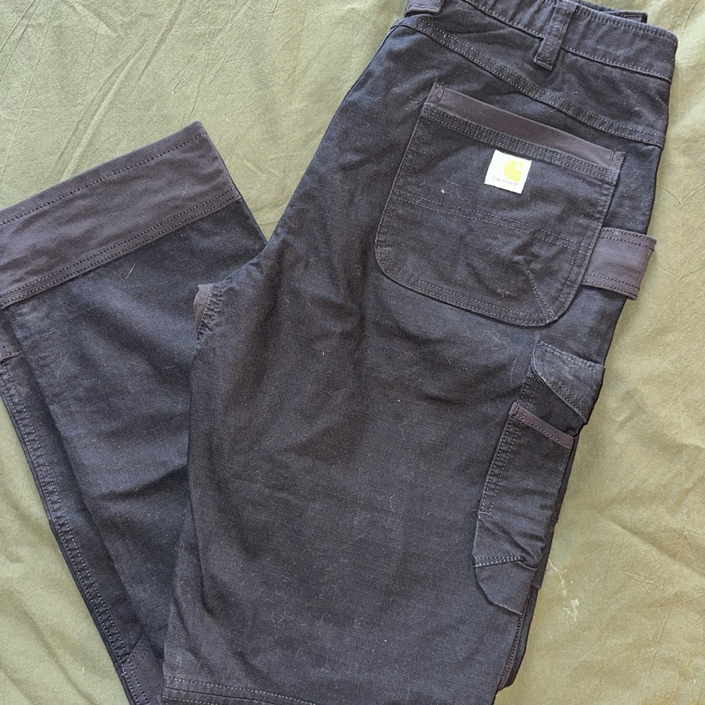 Carhartt Men's Black Work Pants